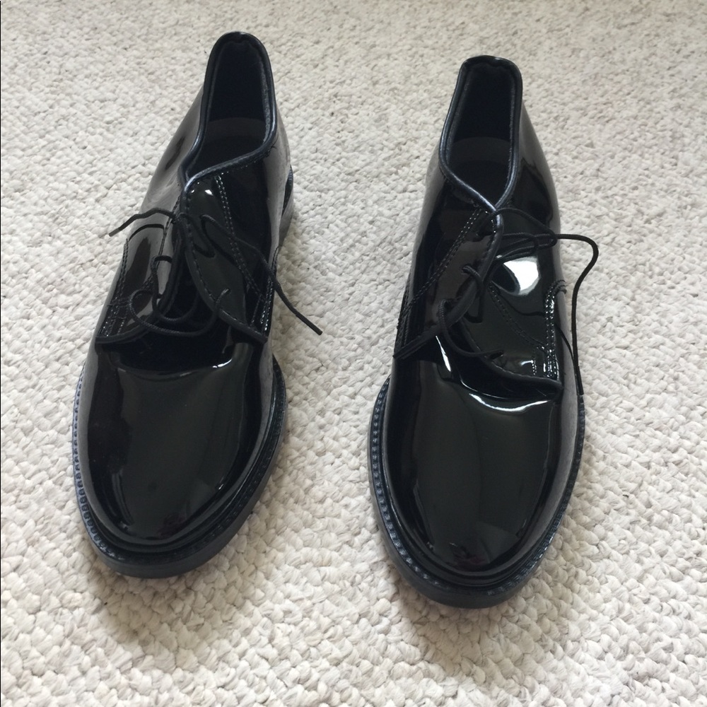 Capps Patent Leather Shoes Black